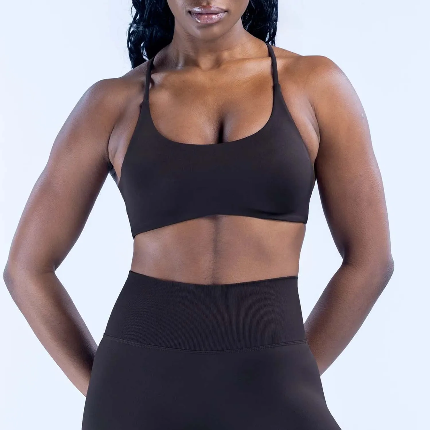 Logo  Gather Cross Strap Backl - Aquatic Sports Bra ulasan dan harga