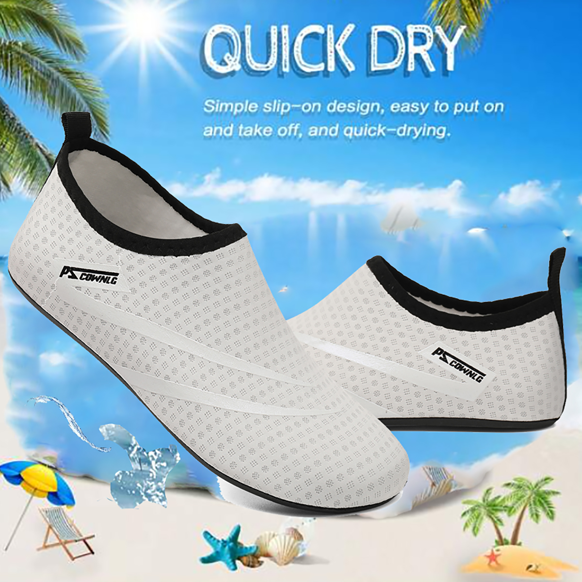 Diving Shoes Women Aqua Shoes  - Aquatic Sports Shoes ulasan dan harga