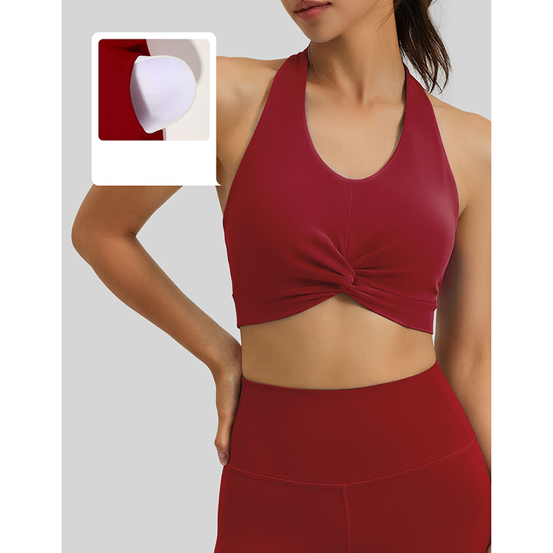 New Women Halter Neck Sports B - Aquatic Sports Bra ulasan dan harga
