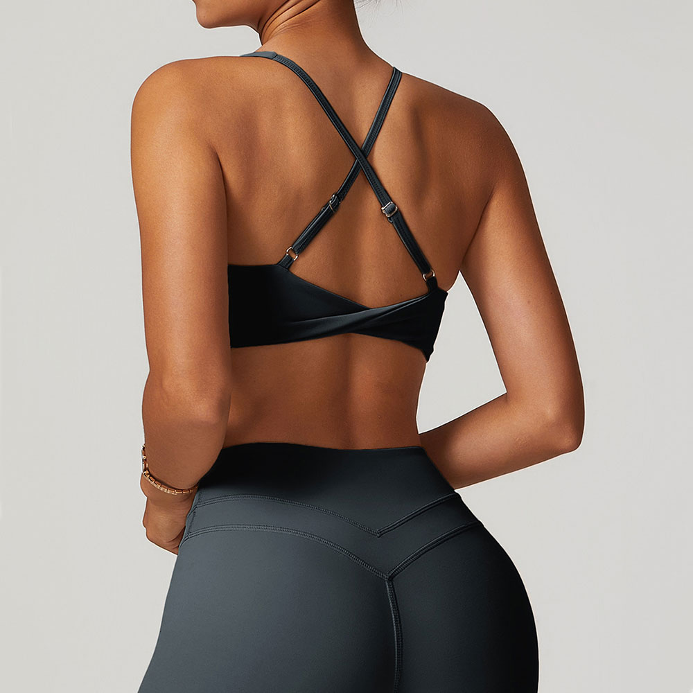 JUREN Sports Bra Women Fitness - Aquatic Sports Bra ulasan dan harga